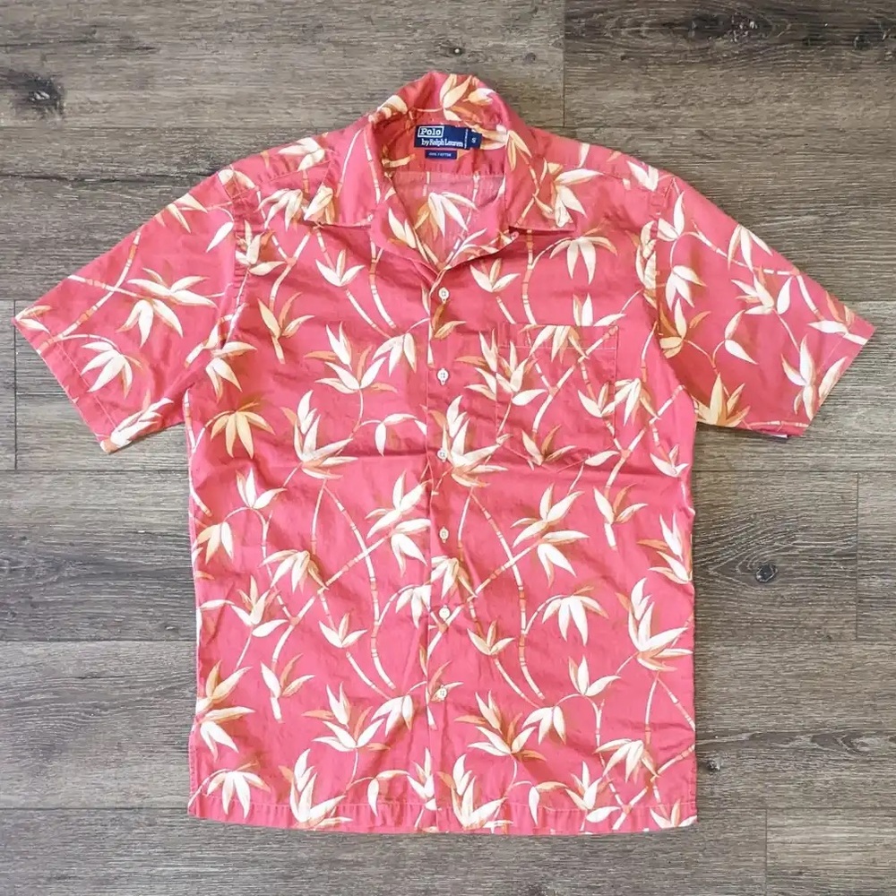 POLO Ralph Lauren Hawaiian shirt, Size S, vintage